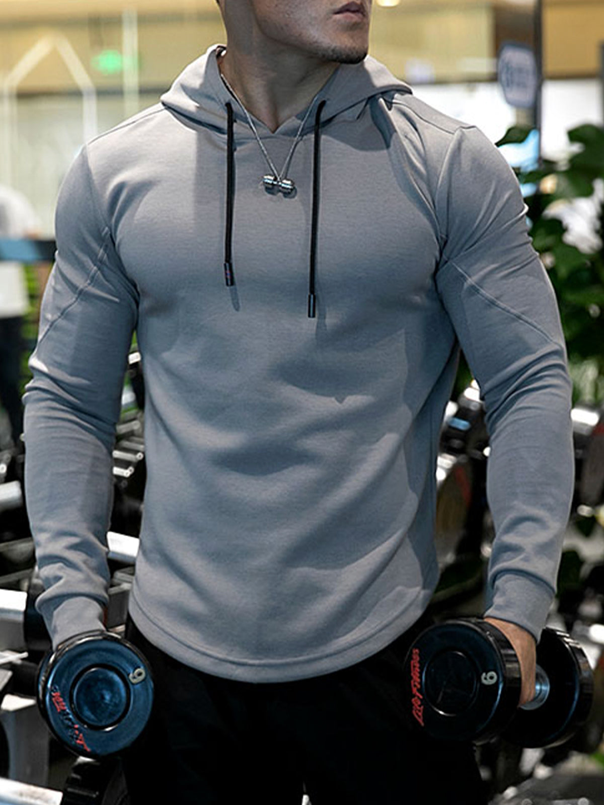 MuscleFit Sudadera con Capucha