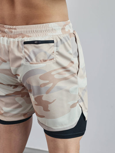 Evolution Shorts Cortos de Malla 2 en 1 con Forro