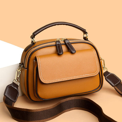 Bolso bandolera mujer piel sintética estructura compacta - Mireille