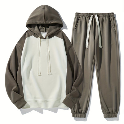 Conjunto deportivo con sudadera y pantalon para hombre - Kaelen
