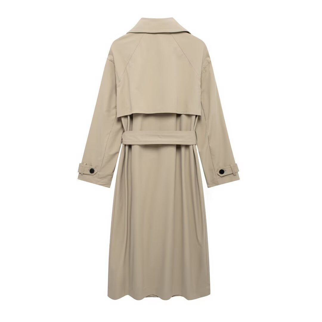 Abrigo trench para mujer estilo clásico - Svea