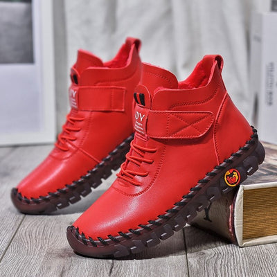 Chiara - Botas de cordones cálidas e impermeables