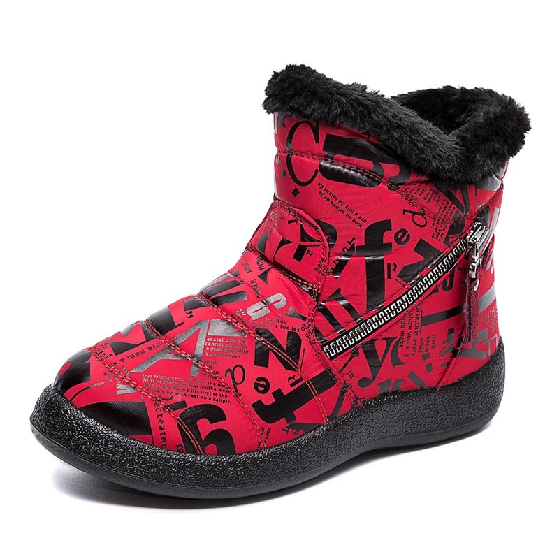 Botas invierno para mujer con estampado - Lirenne