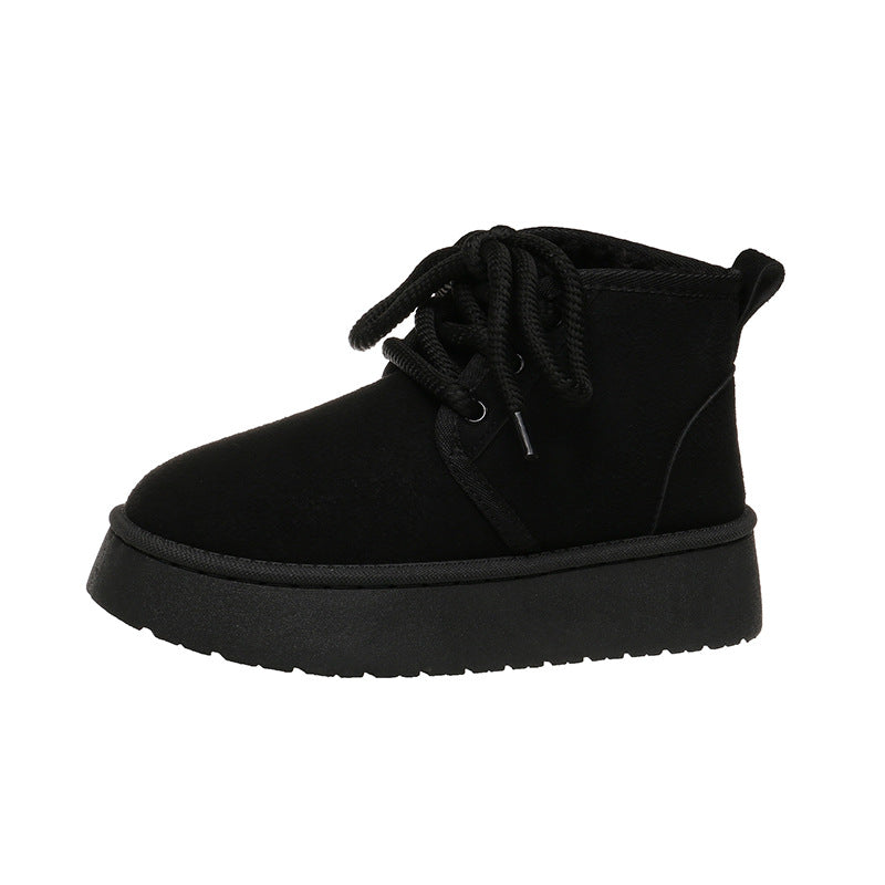 Botas para mujer efecto afelpado envolvente - Lanyra