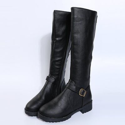 Botas altas de invierno con hebilla ecuestre - Eryne