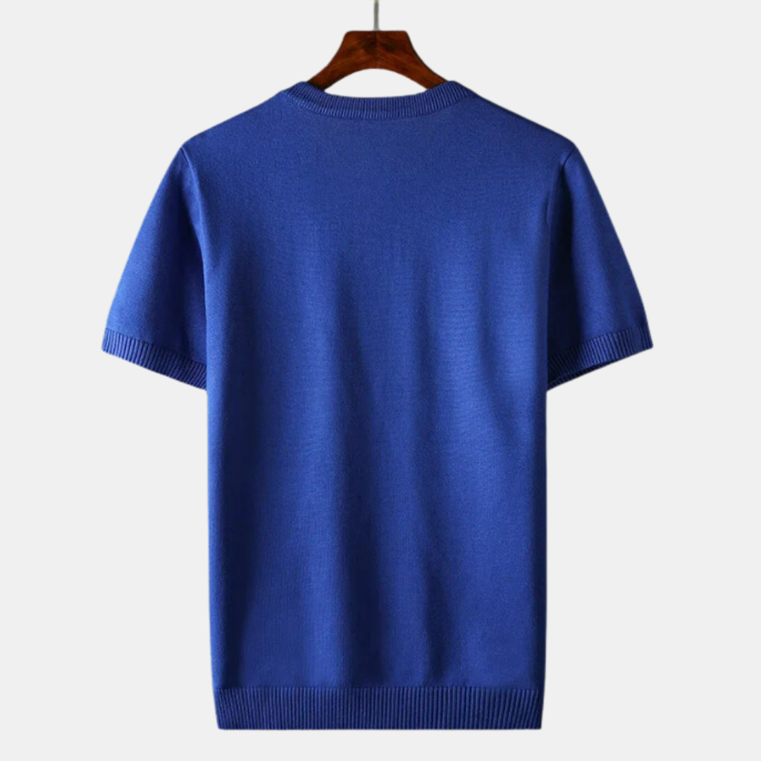 Camiseta de hombre de cuello redondo