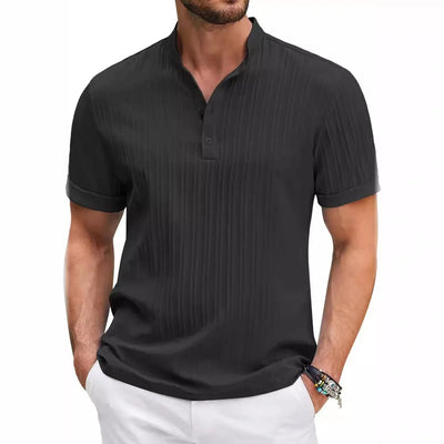 Camisa para hombre cuello mao estilo casual - Daniel