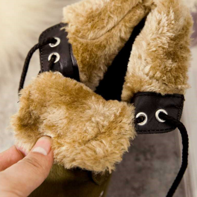 Botas para mujer efecto ante con interior cálido - Nerelis