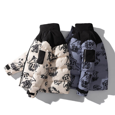 Chaqueta acolchada estampada - Mauro