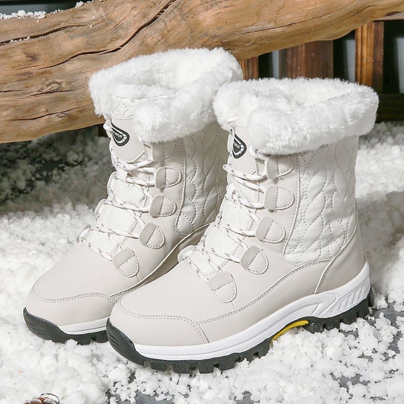 Botas de nieve para mujer con forro y suela antideslizante - Ana