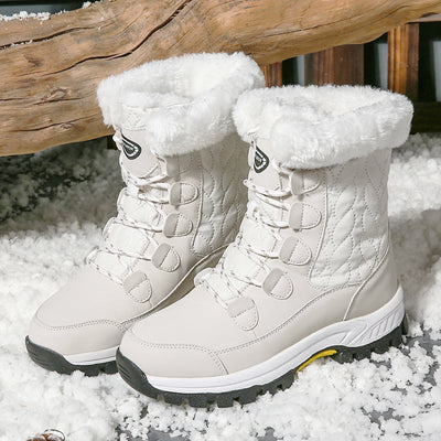Botas de nieve para mujer con forro y suela antideslizante - Ana