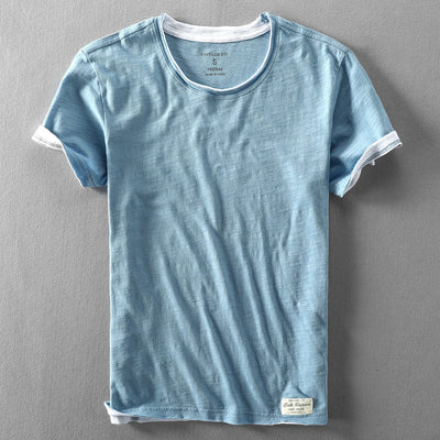 Camiseta ligera y suave para hombre - verano