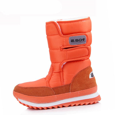 Botas de mujer acolchadas impermeables para clima frio - Evonia