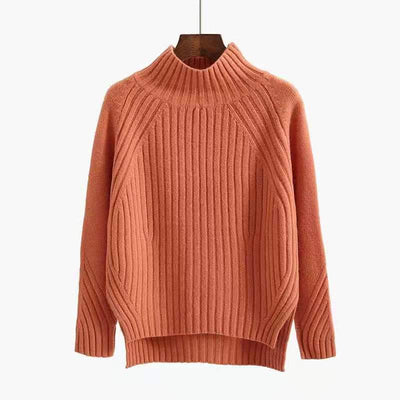 Sueter de punto para mujer de cuello alto - Maelle