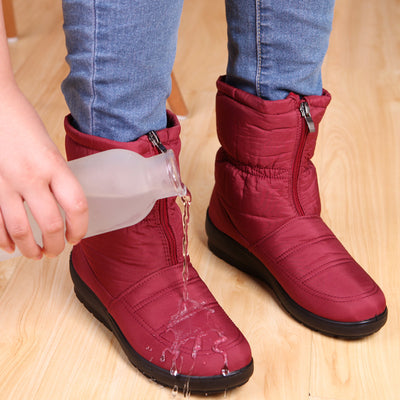 Botas acolchadas para mujer impermeables con suela antideslizante - Zara
