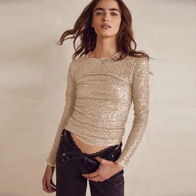 Top de lentejuelas para mujer - Ilaena