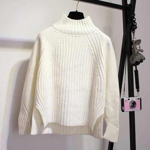 Sueter de punto para mujer de cuello alto - Maelle