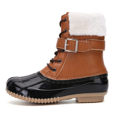 Botas impermeables para mujer con forro calido y suela antideslizante - Maeve