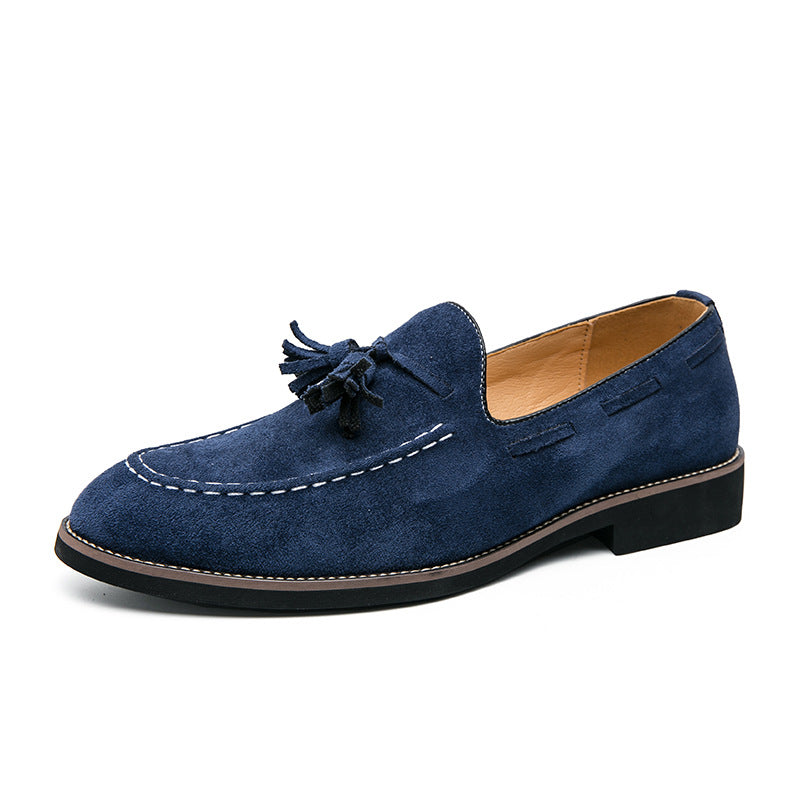 Mocasines para hombre efecto ante con borlas - Marven