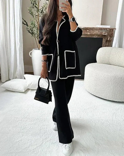 Sophie - conjunto de abrigo, chaqueta y pantalón para un estilo elegante