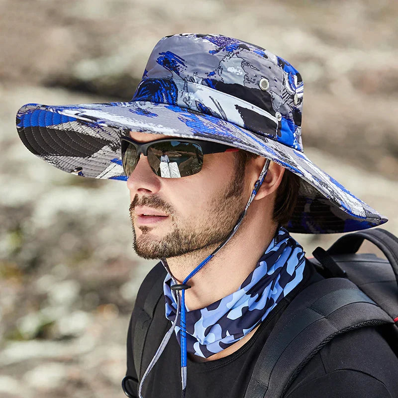 Gorra transpirable de verano de camuflaje para hombre