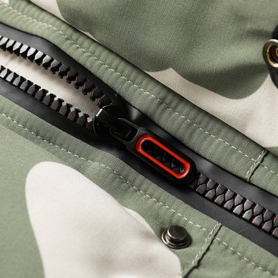 Parka acolchada para hombre con estampado de camouflaje - Leonard