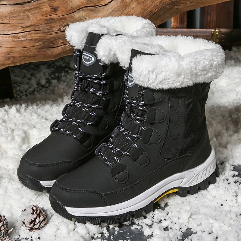 Botas de nieve para mujer con forro y suela antideslizante - Ana