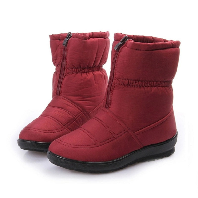 Botas acolchadas para mujer impermeables con suela antideslizante - Zara