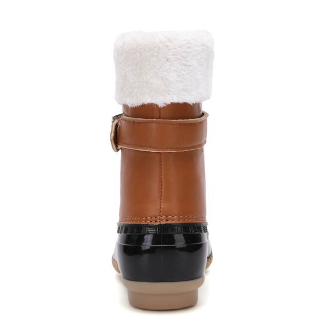 Botas impermeables para mujer con forro calido y suela antideslizante - Maeve