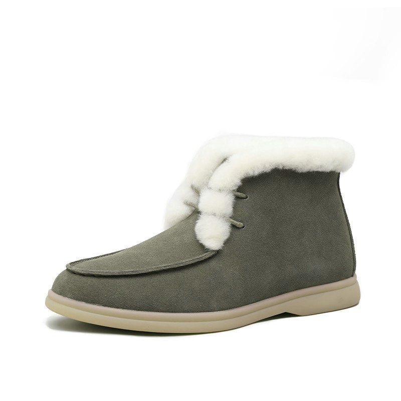 Botas para mujer efecto gamuza invierno - Lena