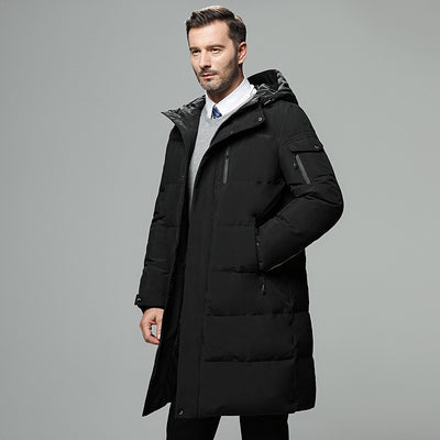 Abrigo acolchado para hombre con capucha desmontable - Markus