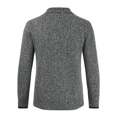 Cardigan de punto para hombre con cuello chal - Emil