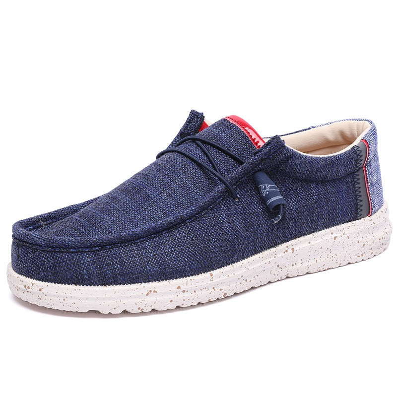 Mocasines casuales para hombre lona transpirable estilo slip on - Mateo