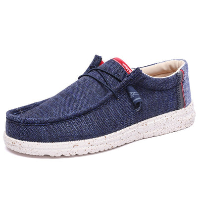 Mocasines casuales para hombre lona transpirable estilo slip on - Mateo