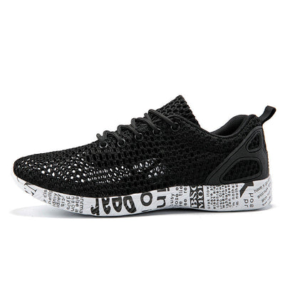 Zapatos transpirables para hombre con diseño de rejilla y suela urbana - Aksel
