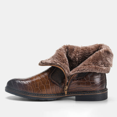 Botines elegantes de invierno para hombre con forro calido - Lars