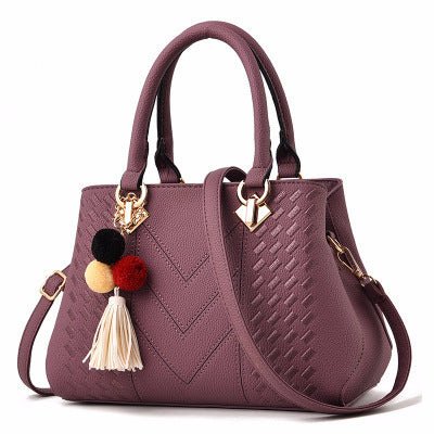 Bolso de mano elegante con textura - Mandala