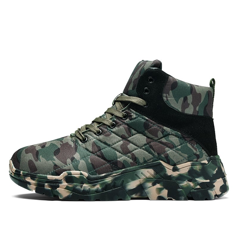 Botas de invierno para hombre estilo militar con suela robusta - Magnus
