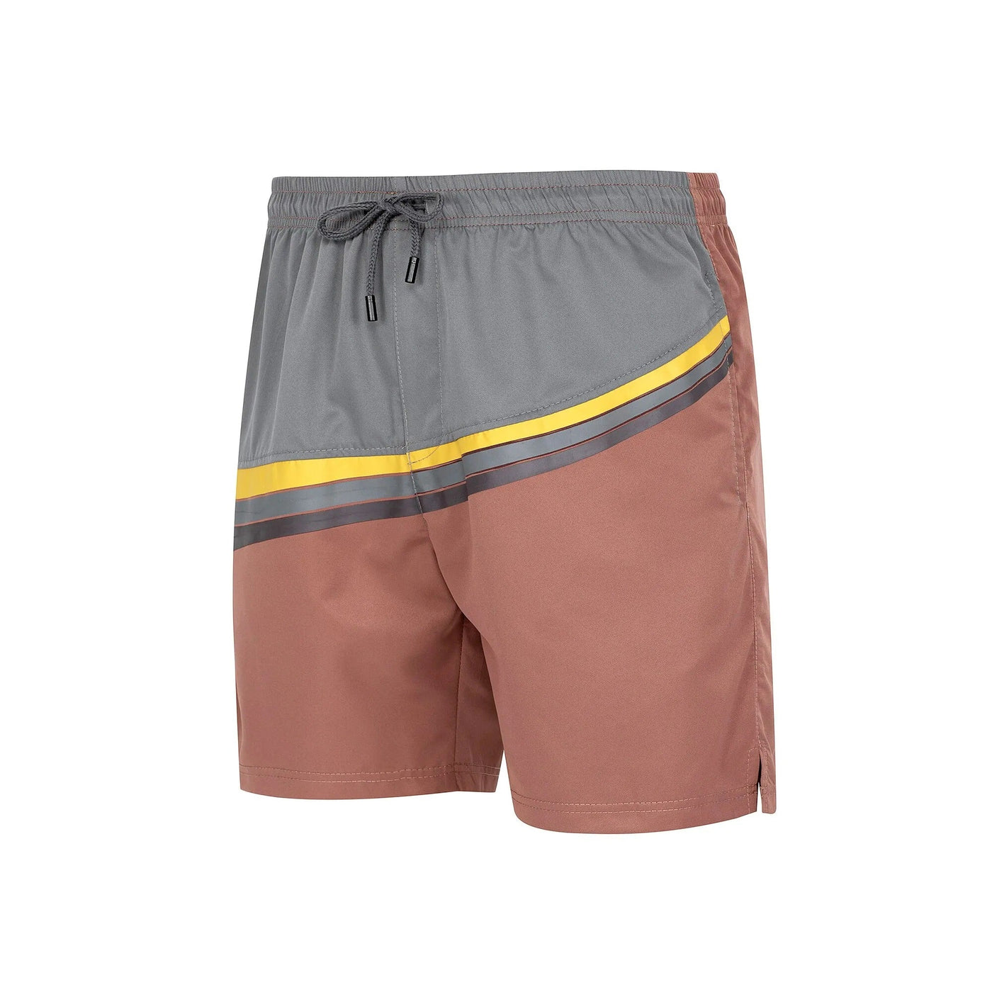 Pantalones cortos para hombre de microfibra con diseño a rayas - Marcelo