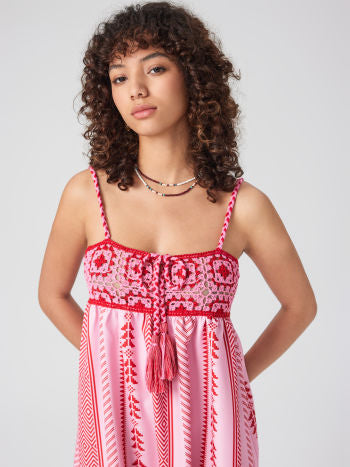 Anny - Vestido de verano de estilo bohemio