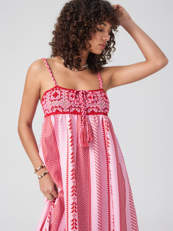 Anny - Vestido de verano de estilo bohemio