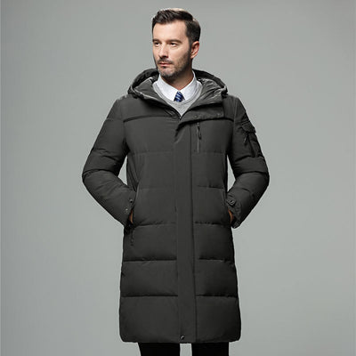 Abrigo acolchado para hombre con capucha desmontable - Markus