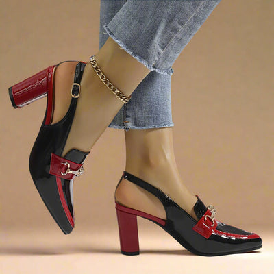 Slingback Tacón Bloque - Millie