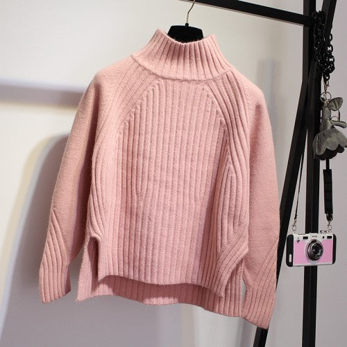Sueter de punto para mujer de cuello alto - Maelle