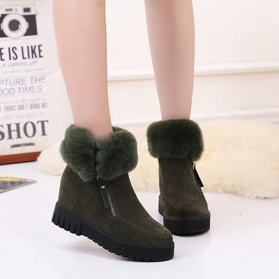 Bibi - Botas de nieve cortas con tacón integrado