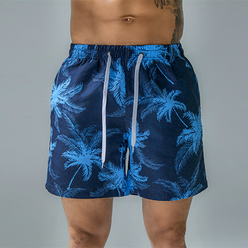 Bañador con estampado de moda para hombre short de playa