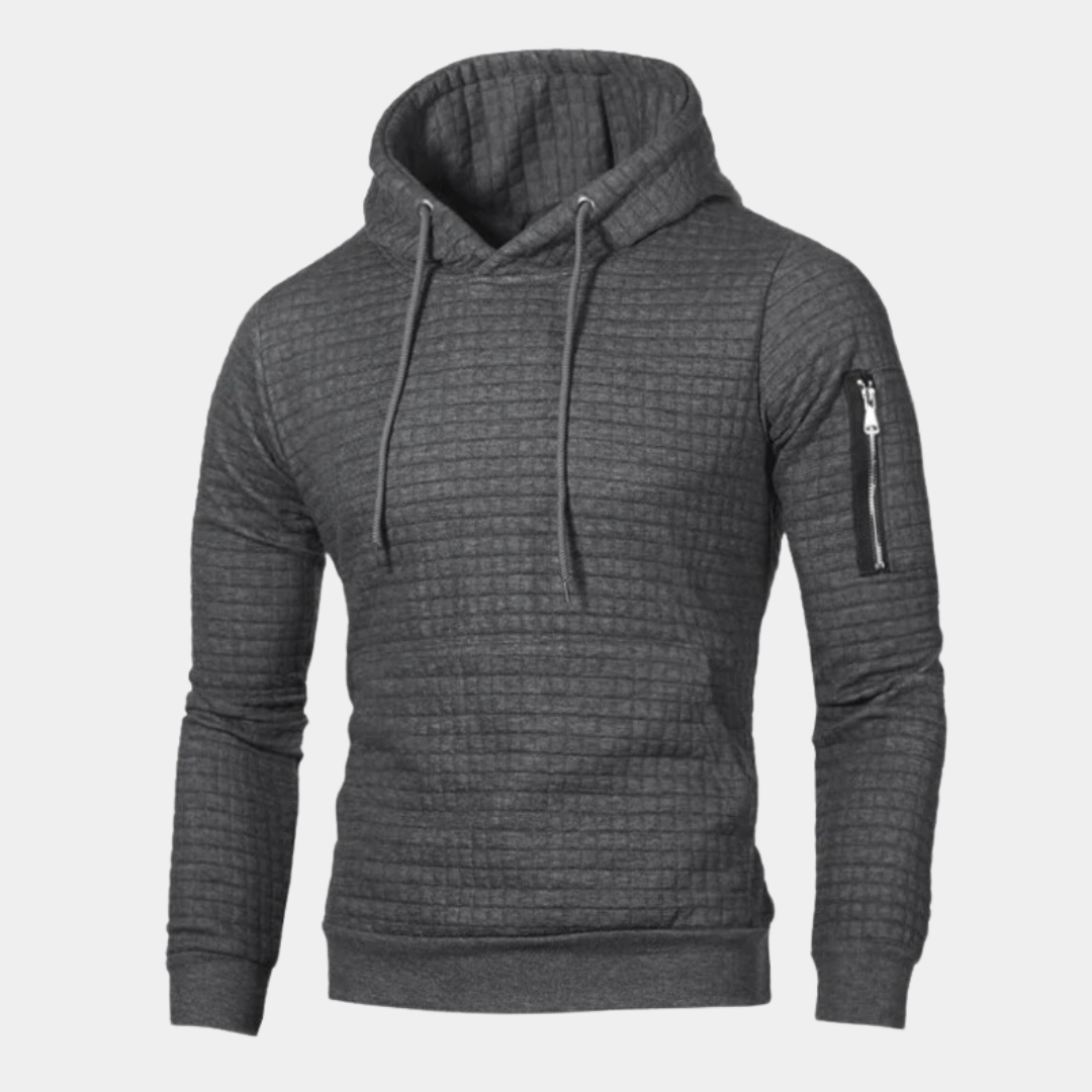 Zack - Sudadera con capucha suave y moderna para hombre