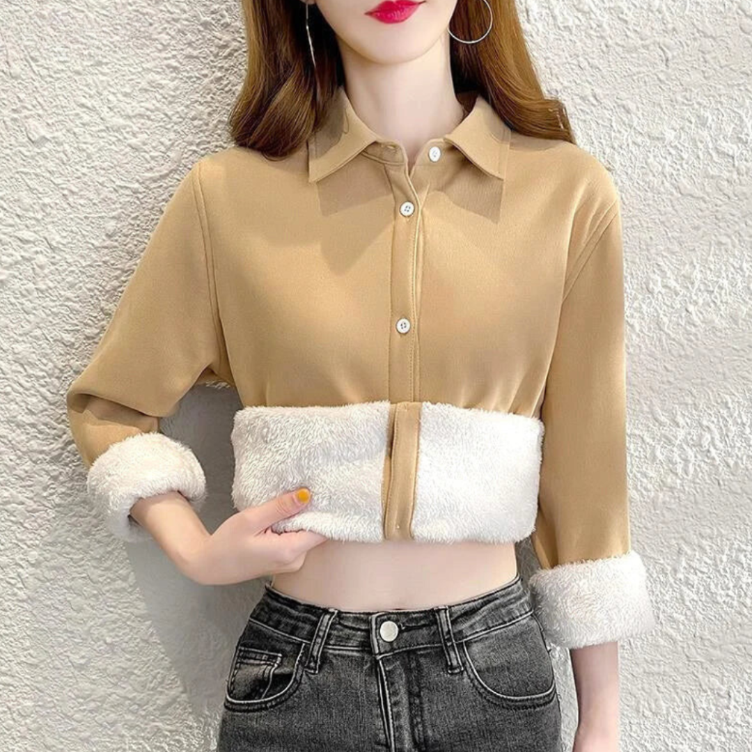 Eda - Elegante blusa polar