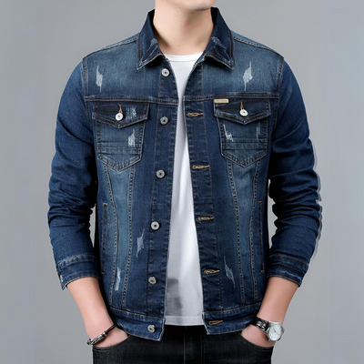 Jack - Chaqueta vaquera clásica para hombre