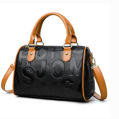 Bolso de mano para mujer piel sintética grabado en relieve - Yanelis